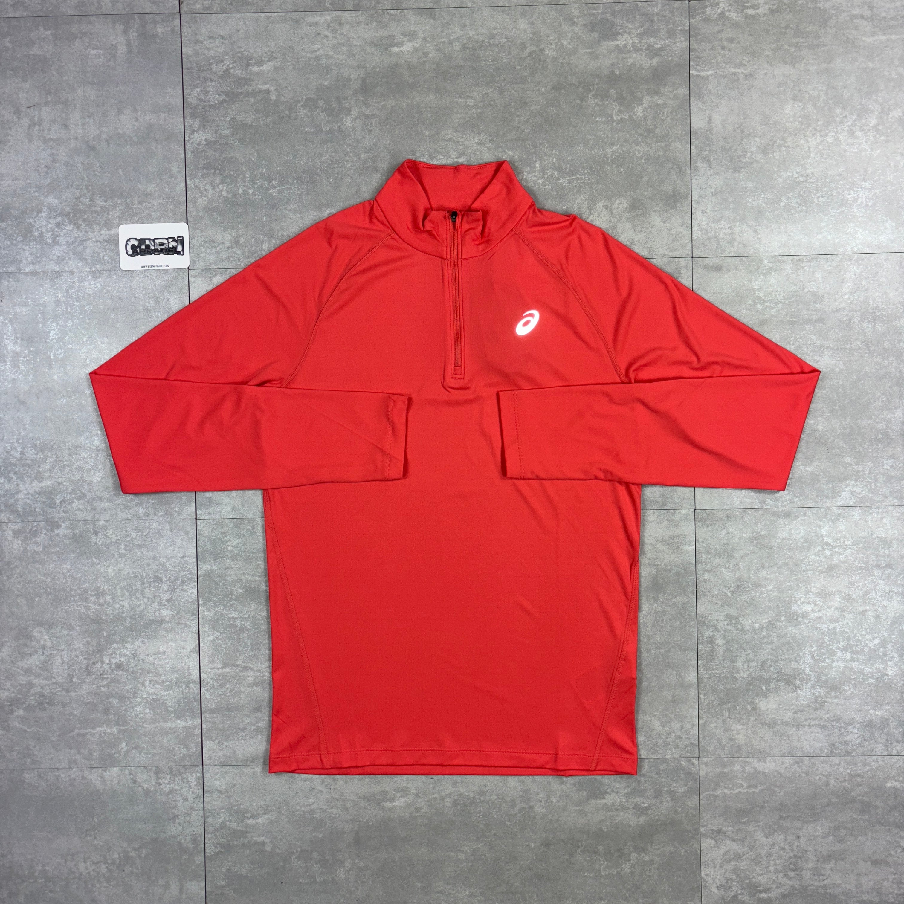 ASICS 1/4 Zip - Coral Reef