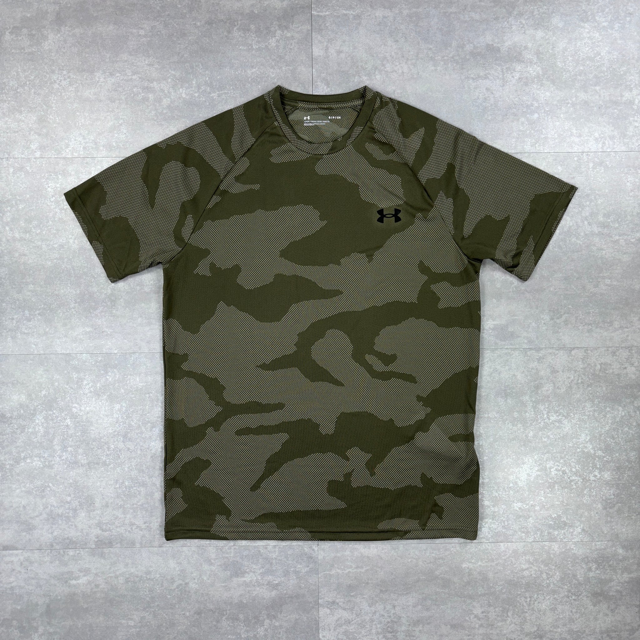 Under Armour Camo T-shirt - Khaki Green