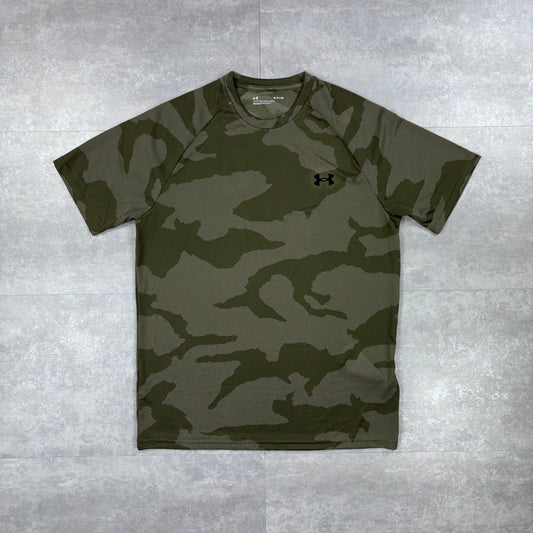 Under Armour Camo T-shirt - Khaki Green