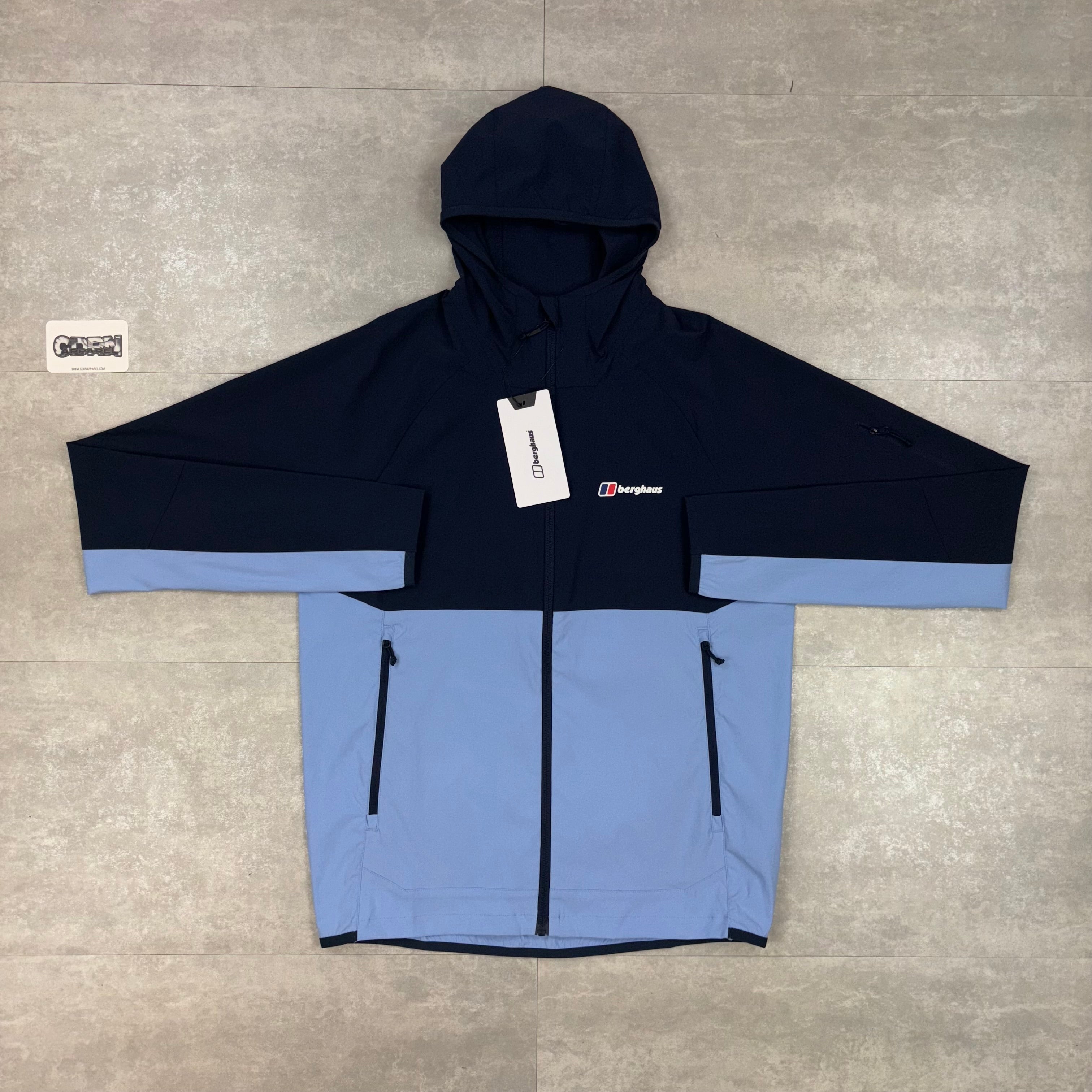 Berghaus Theran Windbreaker Jacket - Navy / Blue