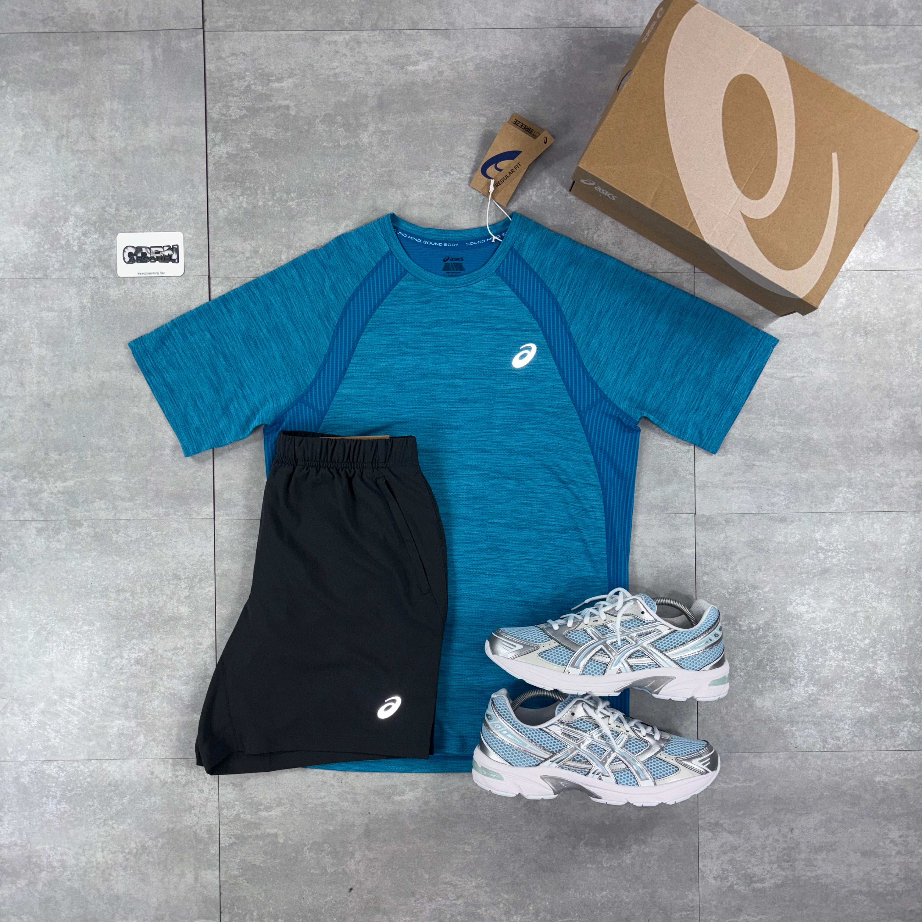 Asics Road Seamless T-Shirt - Aqua