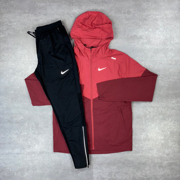 Nike UV Windbreaker Adobe Red & Black Phenom Pants