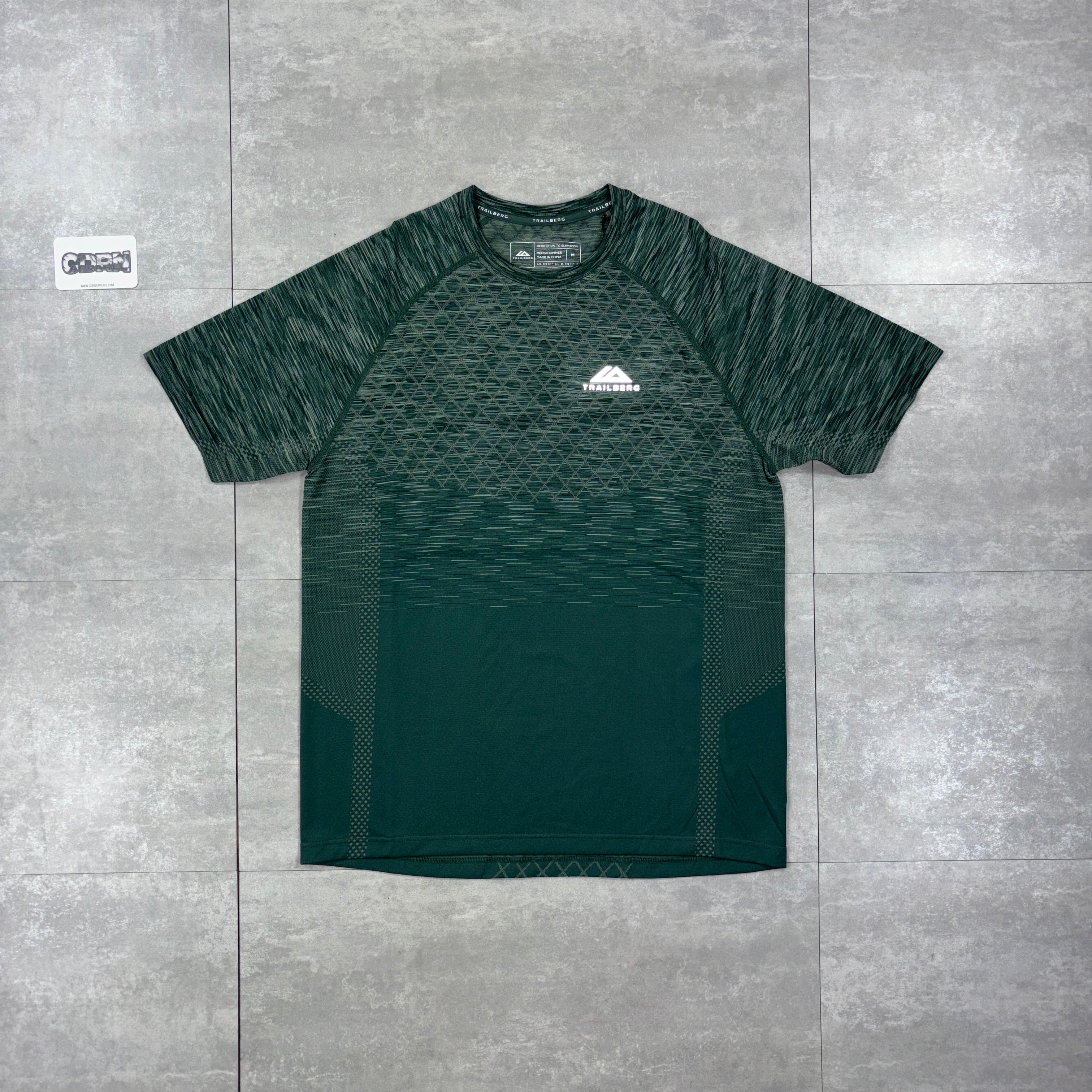 Trailberg Apex Seamless T-Shirt - Pine Green