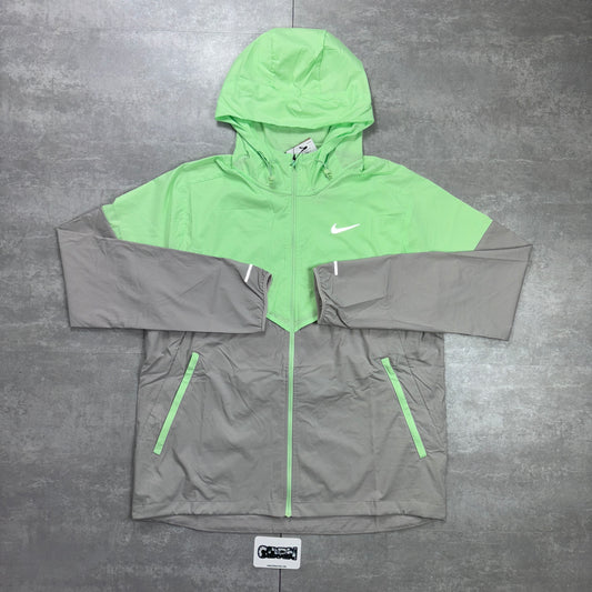 Nike Lime Green UV Windbreaker & Challenger Shorts Set