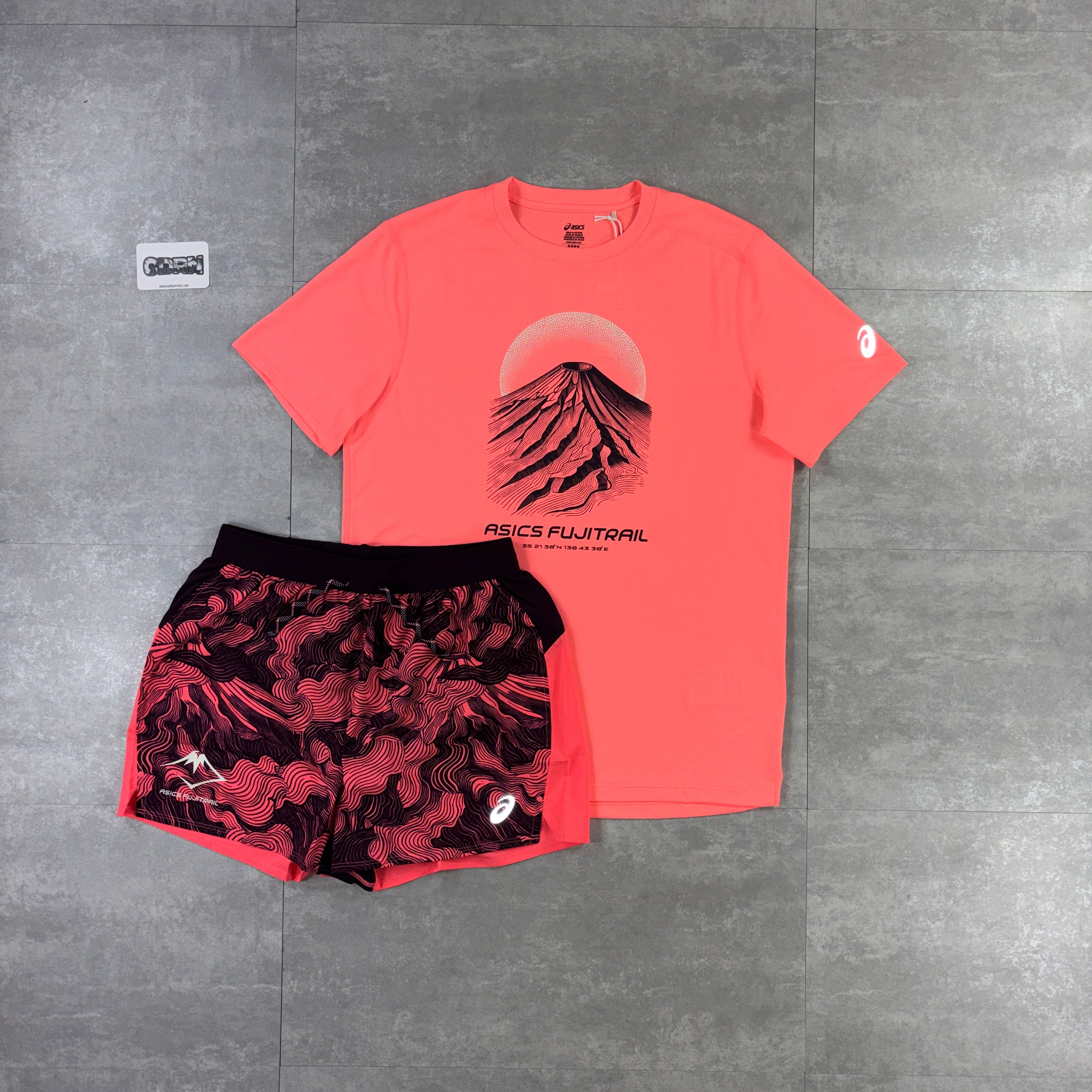 Asics Fujitrail T-Shirt - Blazing Coral