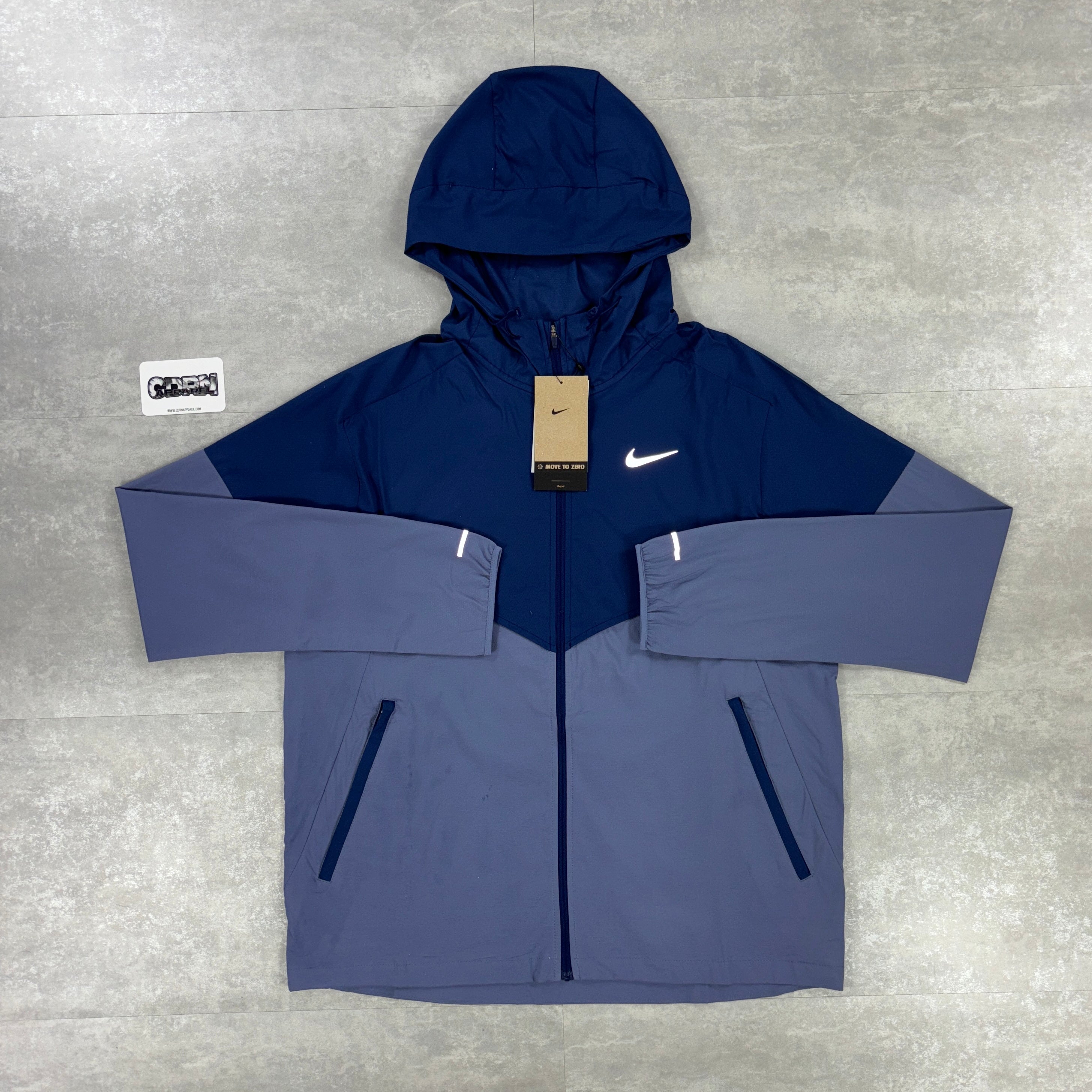 Nike Blue Void UV Windbreaker & Inigo Challenger Shorts Setd