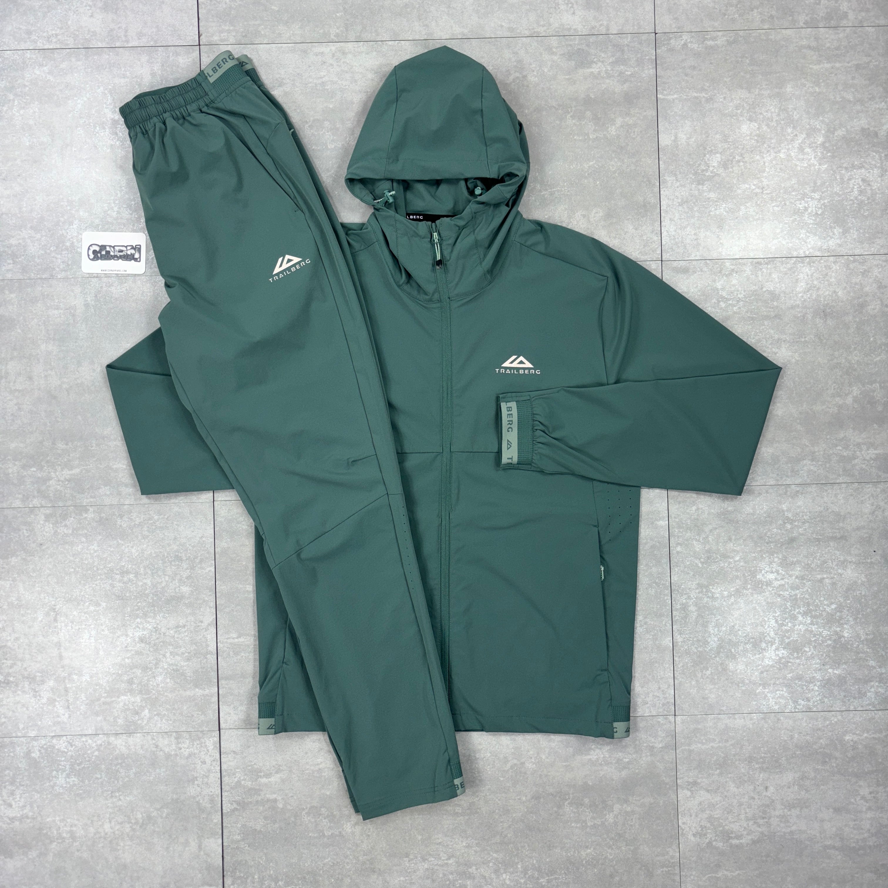Trailberg Frontier 3.0 Windbreaker Jacket - Pine Green