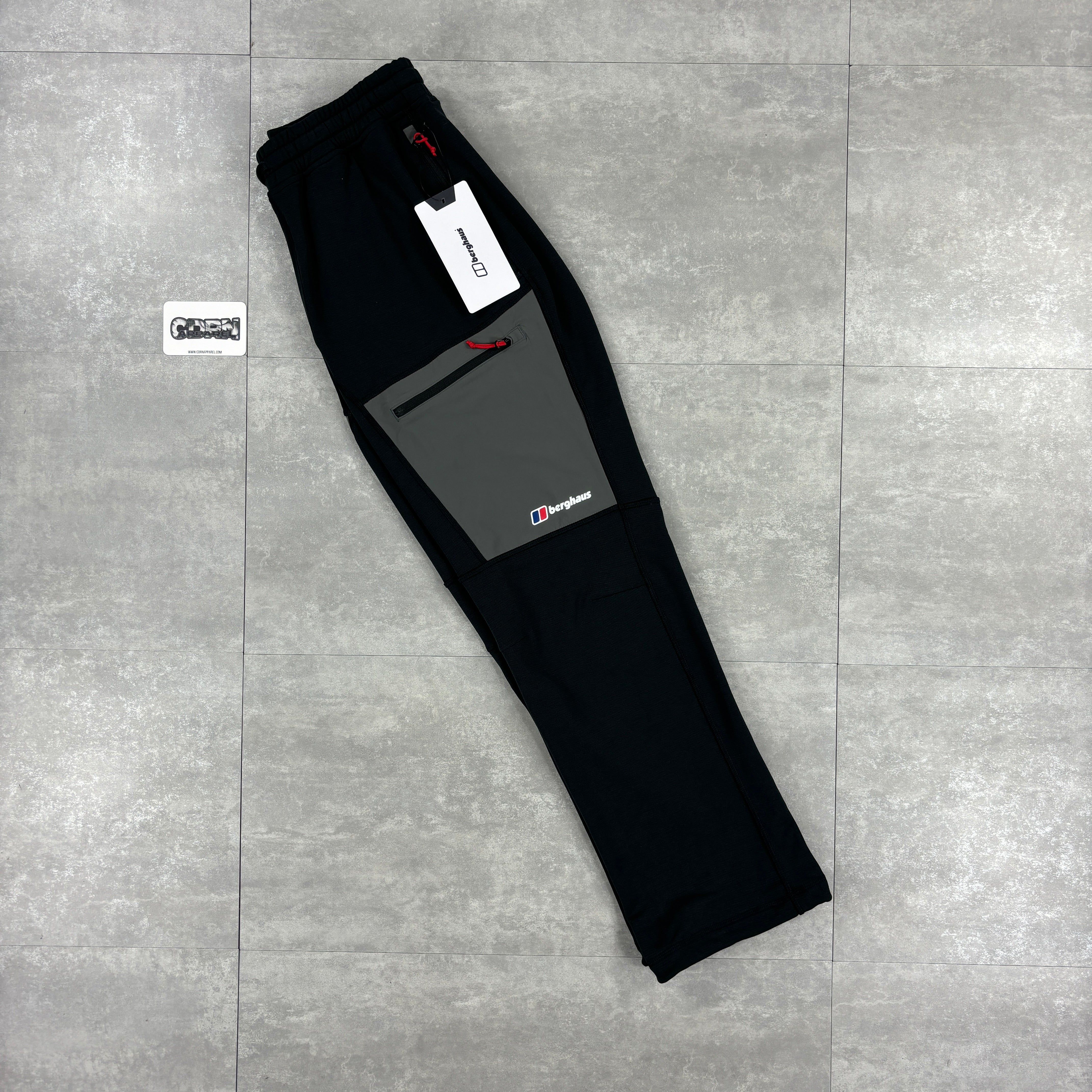 Berghaus Pavey Plus Pants - Jet Black / Cavern