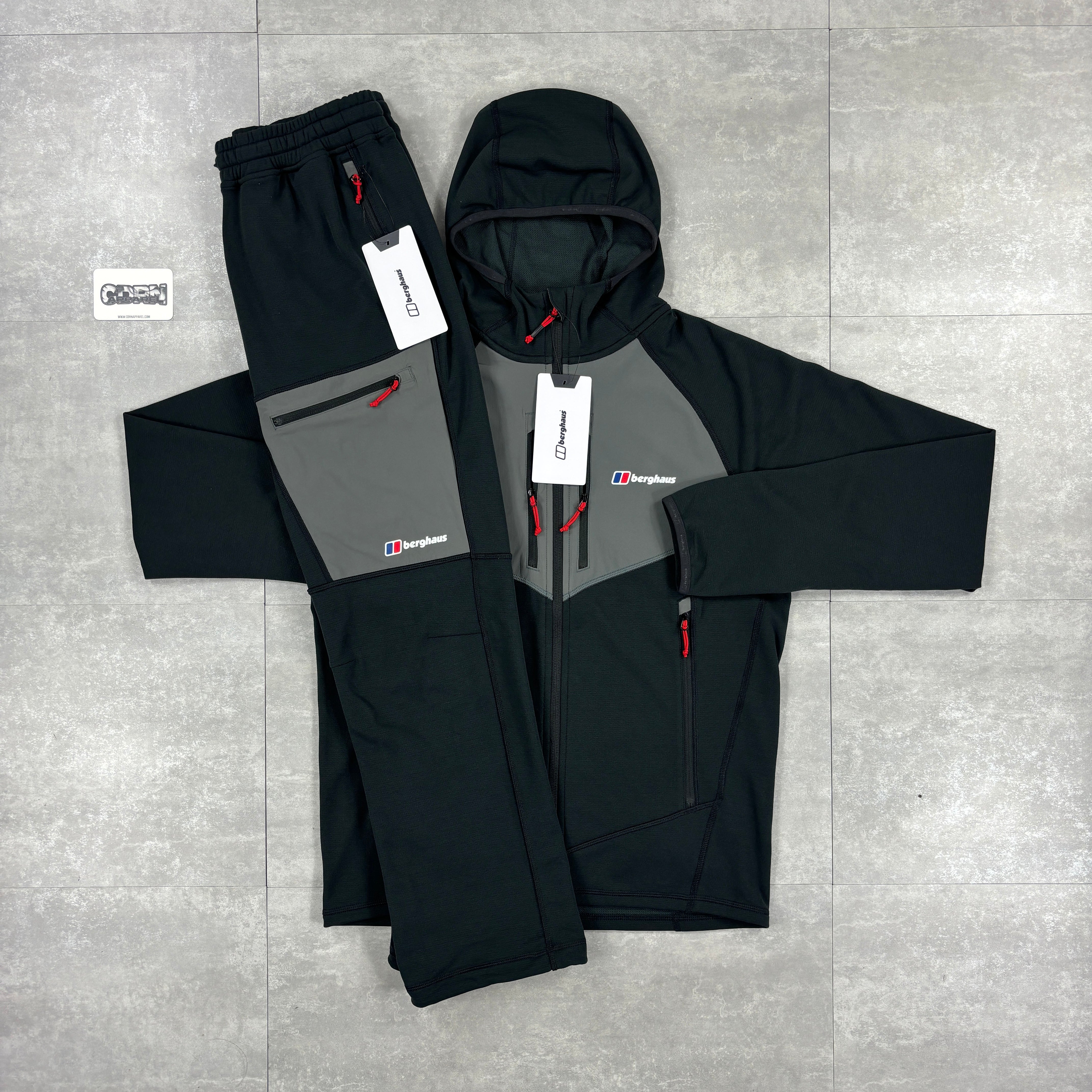 Berghaus Pavey Plus Pants - Jet Black / Cavern
