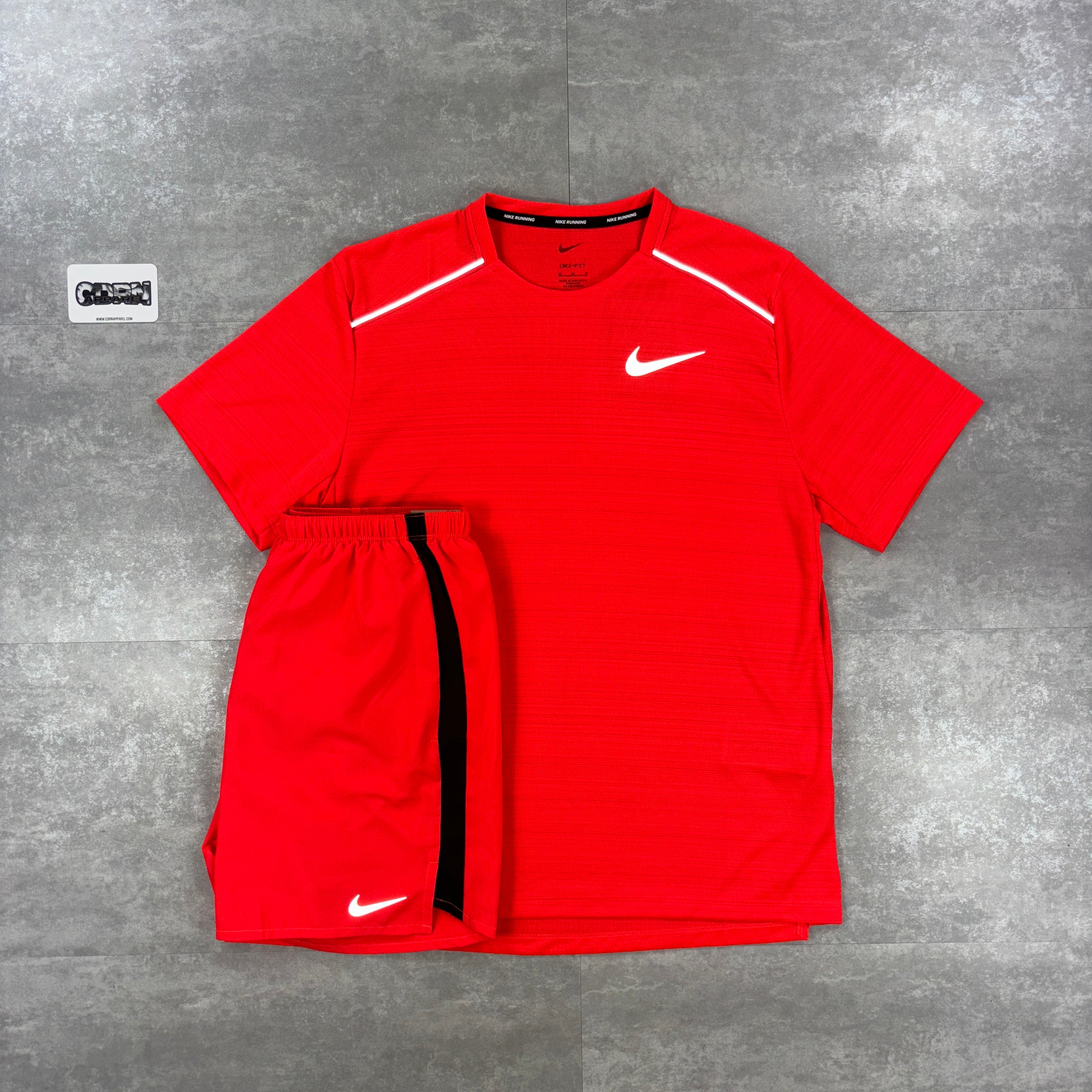 Nike Challenger Shorts 7” - Crimson Red