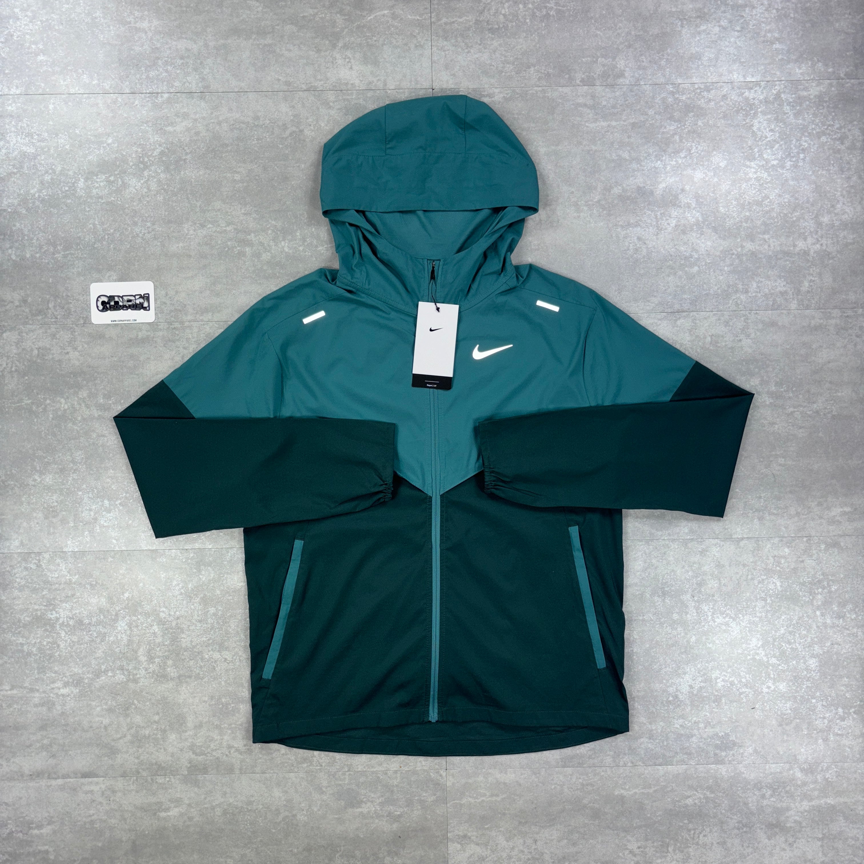 Nike UV Teal Windbreaker & Black Phenom Pants
