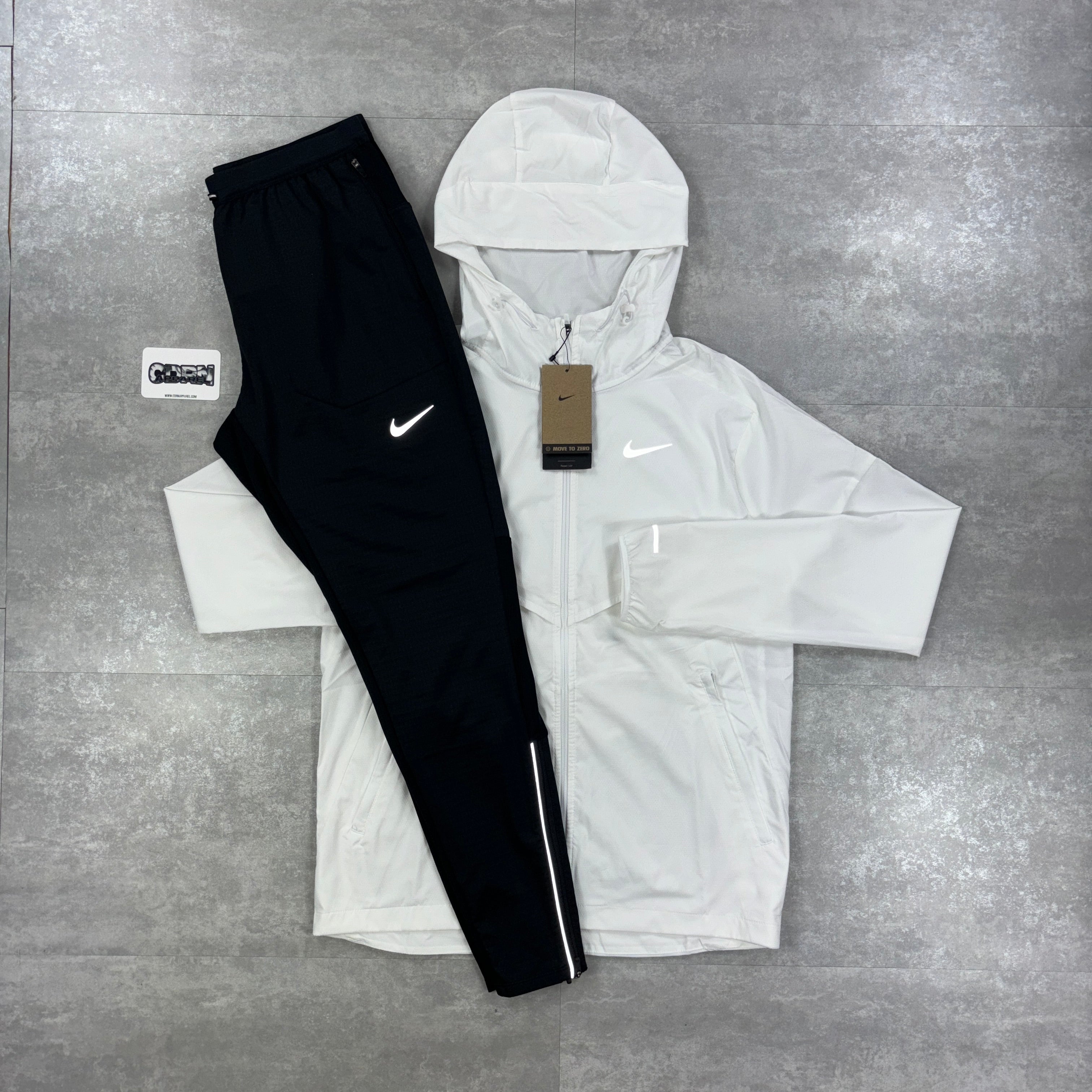 Nike UV Windbreaker Ice White & Black Phenom Pants