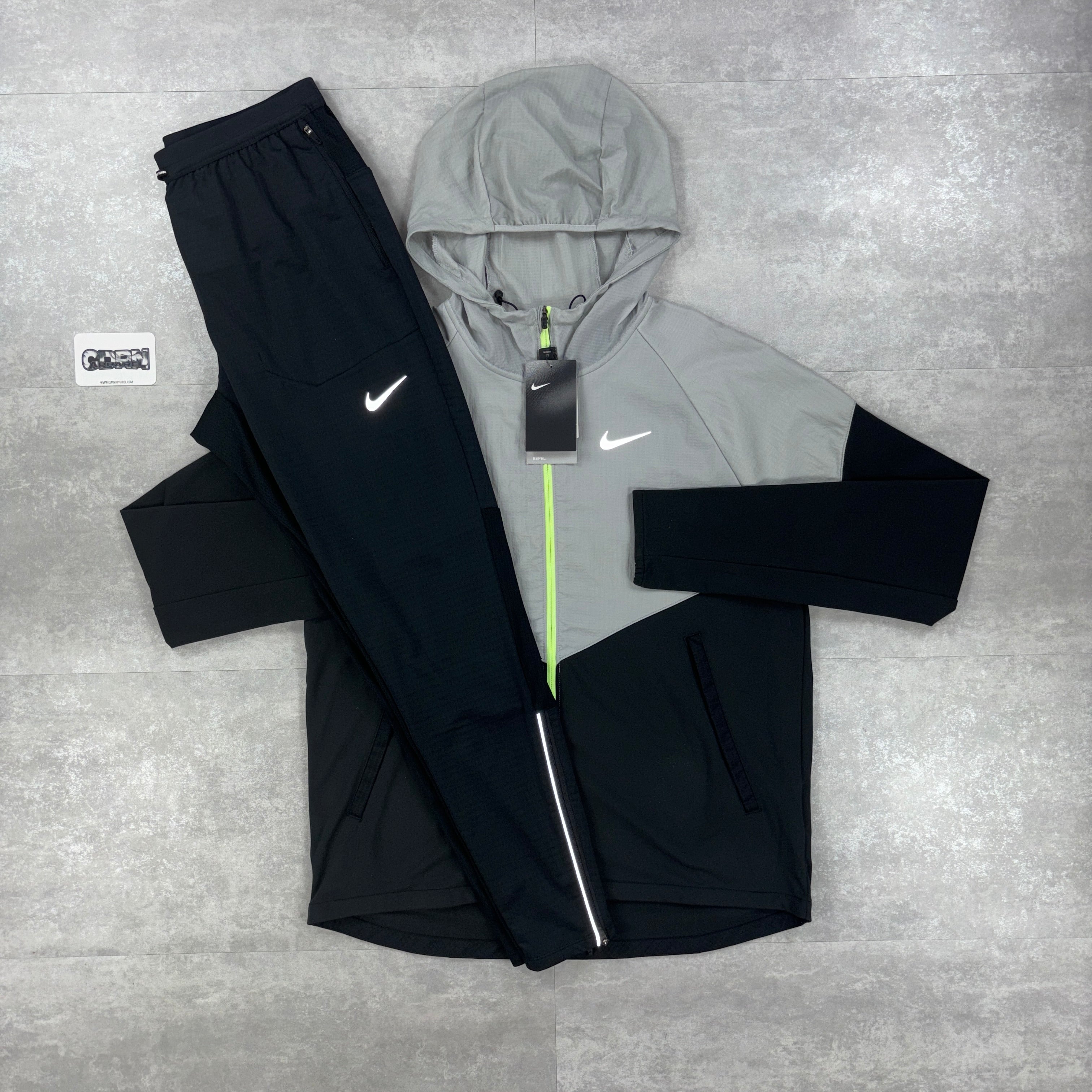 Nike Two Tone Windbreaker Jacket - Neon/Grey
