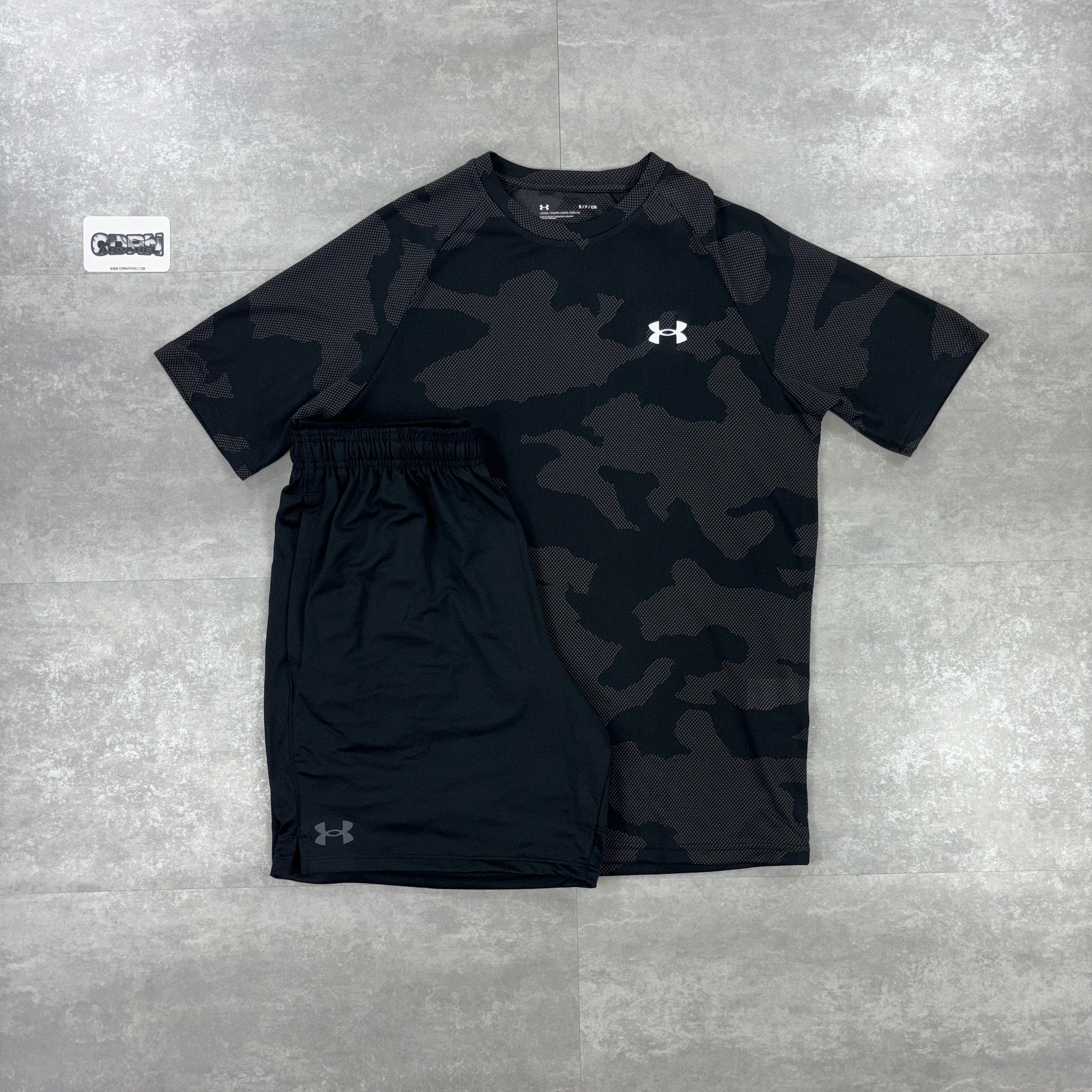 Under Armour Camo T-shirt - Black