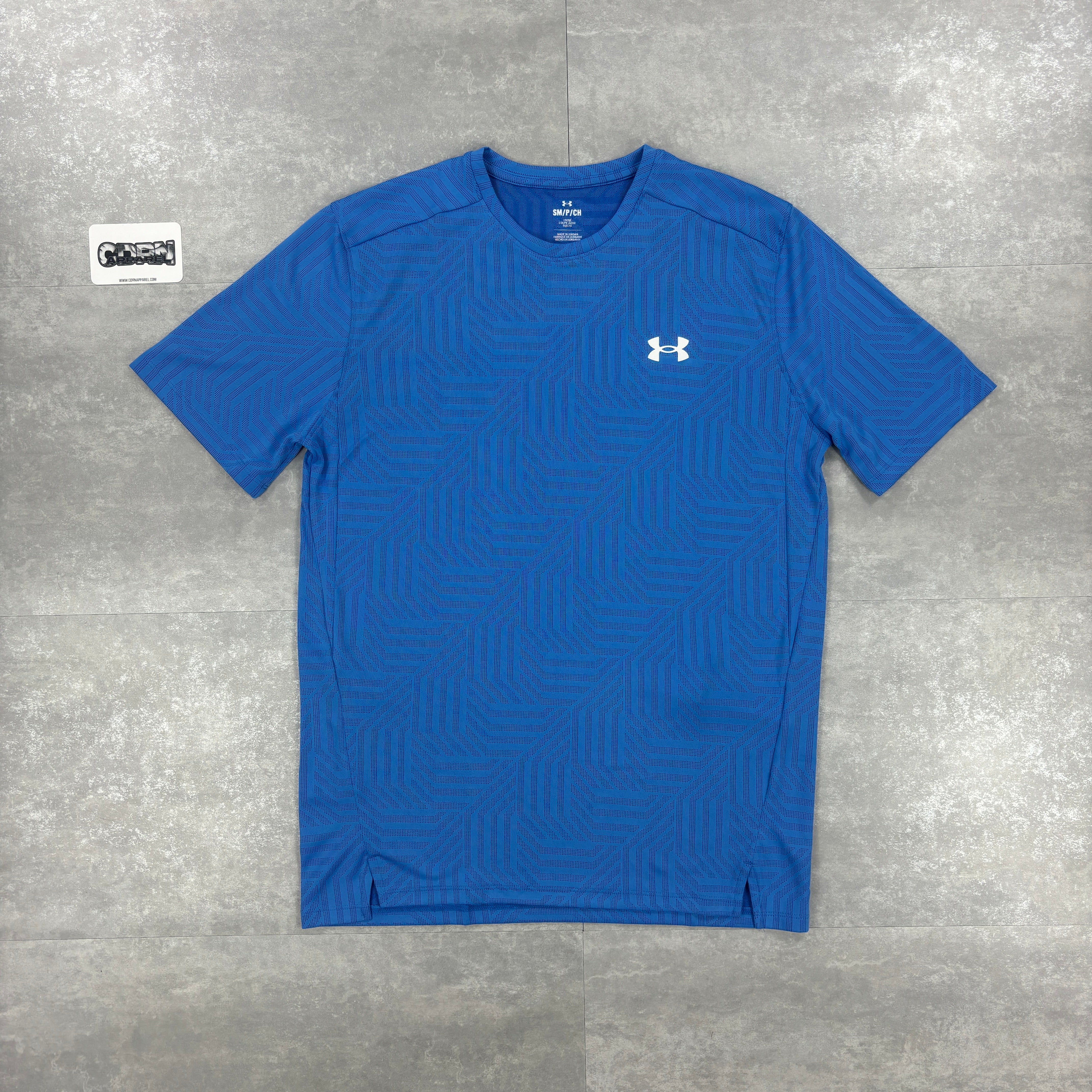Under Armour Geo Tessa Vent T-Shirt - Blue